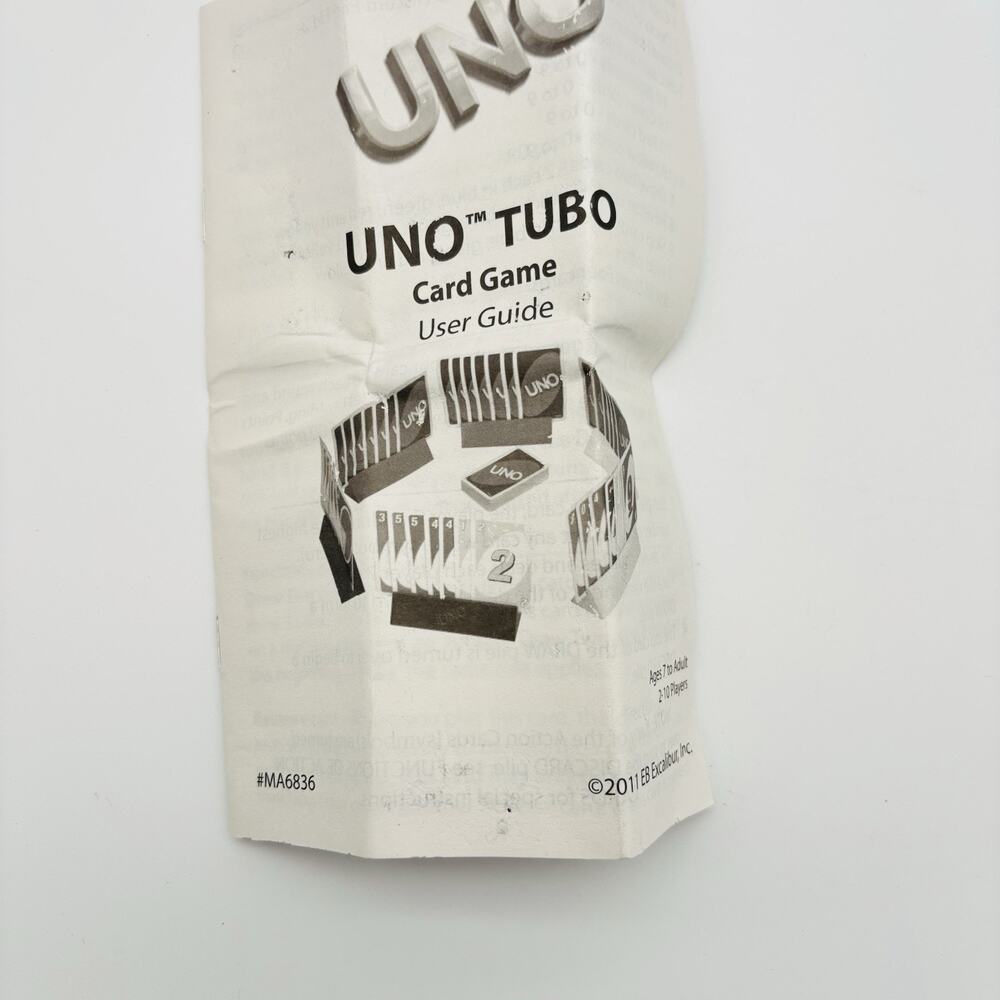 Uno Tubo Game. Rare! Nice Condition. Complete. 2011. - Picture 14 of 16